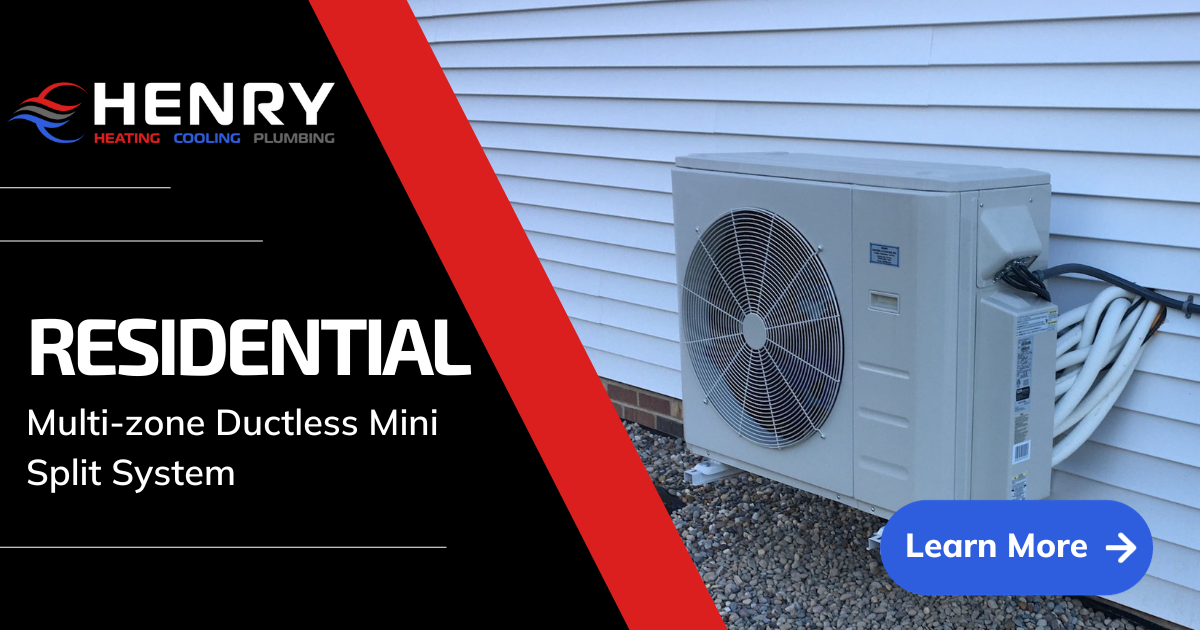 Residential Multi-zone Ductless Mini Split System